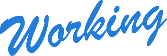 working文字